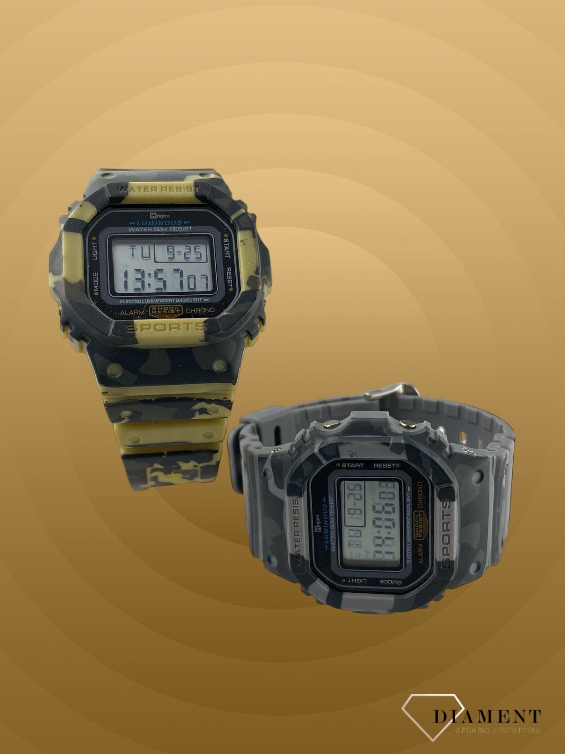 Zegarek męski Hagen Sport HA-218LM kolorze szarego moro (1).jpg